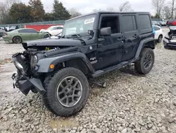 Salvage cars for sale at Madisonville, TN auction: 2016 Jeep Wrangler Unlimited Sahara
