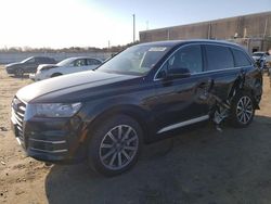 Salvage cars for sale from Copart Fredericksburg, VA: 2018 Audi Q7 Prestige