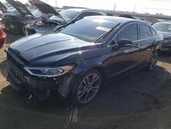 Ford salvage cars for sale: 2017 Ford Fusion Titanium
