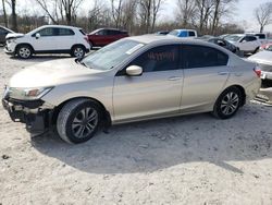 Salvage cars for sale at Cicero, IN auction: 2013 Honda Accord LX