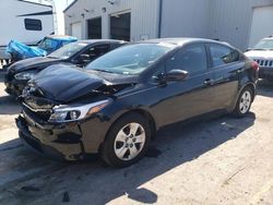 Salvage cars for sale at Rogersville, MO auction: 2017 KIA Forte LX