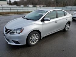 Salvage cars for sale at Assonet, MA auction: 2019 Nissan Sentra S