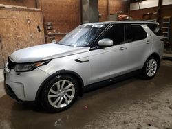 Salvage cars for sale from Copart Ebensburg, PA: 2017 Land Rover Discovery HSE