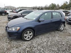 Salvage cars for sale from Copart Memphis, TN: 2017 Volkswagen Golf S