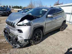 2016 Jeep Cherokee Latitude en venta en Elgin, IL