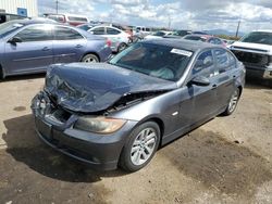 BMW 3 Series salvage cars for sale: 2007 BMW 328 I Sulev