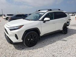 Salvage cars for sale at New Braunfels, TX auction: 2022 Toyota Rav4 SE