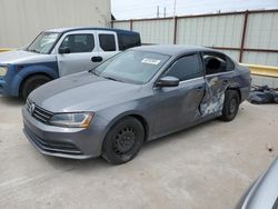 Salvage cars for sale from Copart Haslet, TX: 2017 Volkswagen Jetta S