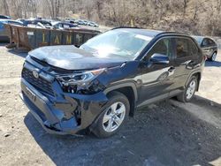 Salvage cars for sale at Marlboro, NY auction: 2021 Toyota Rav4 XLE