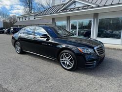 Salvage cars for sale at North Billerica, MA auction: 2018 Mercedes-Benz S 560 4matic