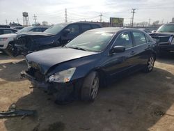 Salvage cars for sale from Copart Dyer, IN: 2005 Honda Accord EX