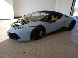 Salvage cars for sale at Wilmer, TX auction: 2017 Lamborghini Huracan