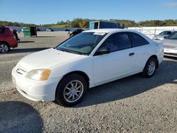 Honda salvage cars for sale: 2001 Honda Civic LX