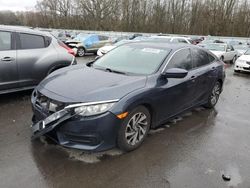 Salvage cars for sale from Copart Glassboro, NJ: 2018 Honda Civic EX