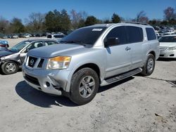 Salvage cars for sale at Madisonville, TN auction: 2014 Nissan Armada SV