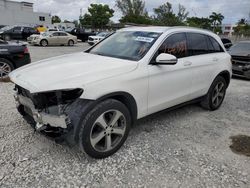 Salvage cars for sale at Opa Locka, FL auction: 2017 Mercedes-Benz GLC 300