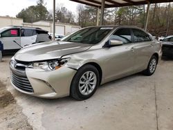 Salvage cars for sale at Hueytown, AL auction: 2017 Toyota Camry LE