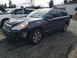 Subaru salvage cars for sale: 2010 Subaru Outback 2.5I Premium