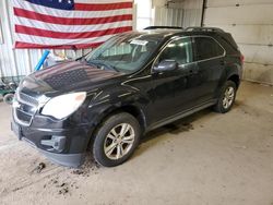 Salvage cars for sale from Copart Lyman, ME: 2012 Chevrolet Equinox LT