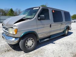 Salvage trucks for sale at Prairie Grove, AR auction: 2002 Ford Econoline E150 Van