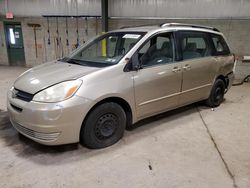 Salvage cars for sale from Copart Chalfont, PA: 2005 Toyota Sienna CE