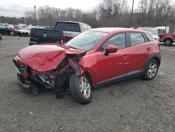 Salvage cars for sale at East Granby, CT auction: 2017 Mazda CX-3 Sport