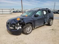 Salvage cars for sale from Copart Temple, TX: 2021 Jeep Cherokee Latitude