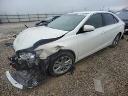 Toyota Camry salvage cars for sale: 2017 Toyota Camry LE