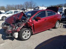 Chevrolet Cruze LT salvage cars for sale: 2017 Chevrolet Cruze LT