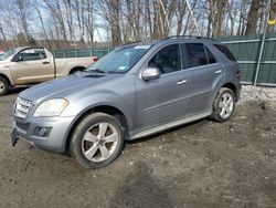 Mercedes-Benz ML 350 4matic salvage cars for sale: 2010 Mercedes-Benz ML 350 4matic