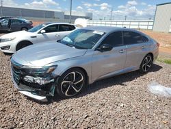 Salvage cars for sale from Copart Phoenix, AZ: 2022 Honda Accord Sport