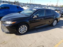 Toyota Camry L Vehiculos salvage en venta: 2018 Toyota Camry L