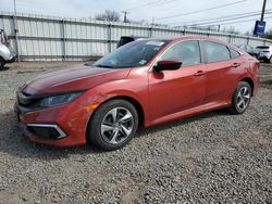 Honda Civic LX salvage cars for sale: 2020 Honda Civic LX