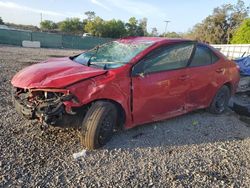 Salvage cars for sale at Riverview, FL auction: 2014 Toyota Corolla L