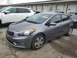 Salvage cars for sale at Louisville, KY auction: 2016 KIA Forte LX