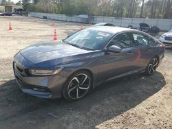 Honda Accord salvage cars for sale: 2020 Honda Accord Sport