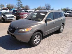 Salvage cars for sale from Copart Oklahoma City, OK: 2007 Hyundai Santa FE GLS