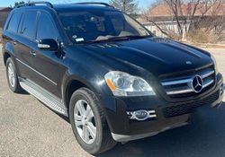 Salvage cars for sale from Copart Anthony, TX: 2008 Mercedes-Benz GL 450 4matic