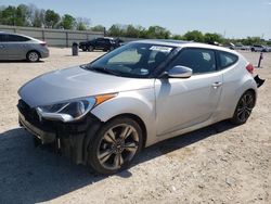 Salvage cars for sale from Copart New Braunfels, TX: 2016 Hyundai Veloster