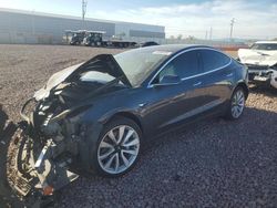 Vehiculos salvage en venta de Copart Phoenix, AZ: 2018 Tesla Model 3