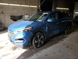 Salvage cars for sale from Copart Angola, NY: 2016 Hyundai Tucson Limited