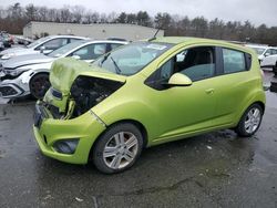 Salvage cars for sale at Exeter, RI auction: 2013 Chevrolet Spark 1LT