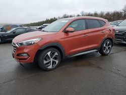Salvage cars for sale at Brookhaven, NY auction: 2017 Hyundai Tucson Limited