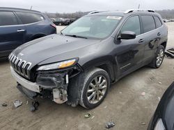 Jeep salvage cars for sale: 2016 Jeep Cherokee Limited