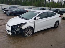 Hyundai salvage cars for sale: 2016 Hyundai Elantra SE