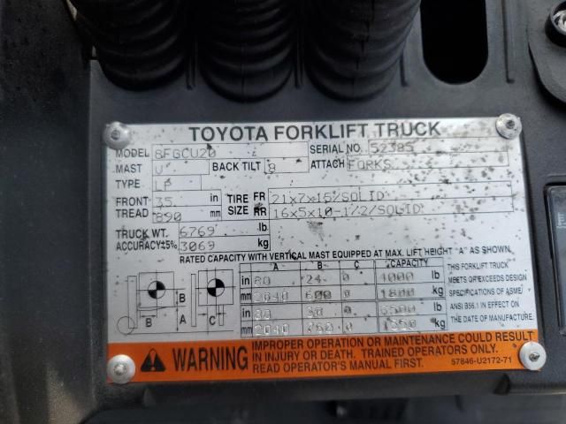 2014 Toyota Forklift