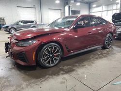 BMW salvage cars for sale: 2023 BMW 430XI Gran Coupe