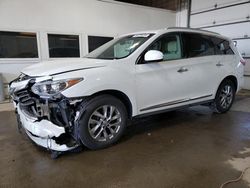 Salvage cars for sale from Copart Blaine, MN: 2013 Infiniti JX35