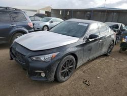 Salvage cars for sale at Brighton, CO auction: 2014 Infiniti Q50 Base