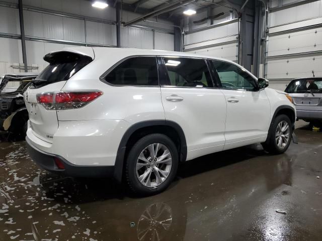 2015 Toyota Highlander LE